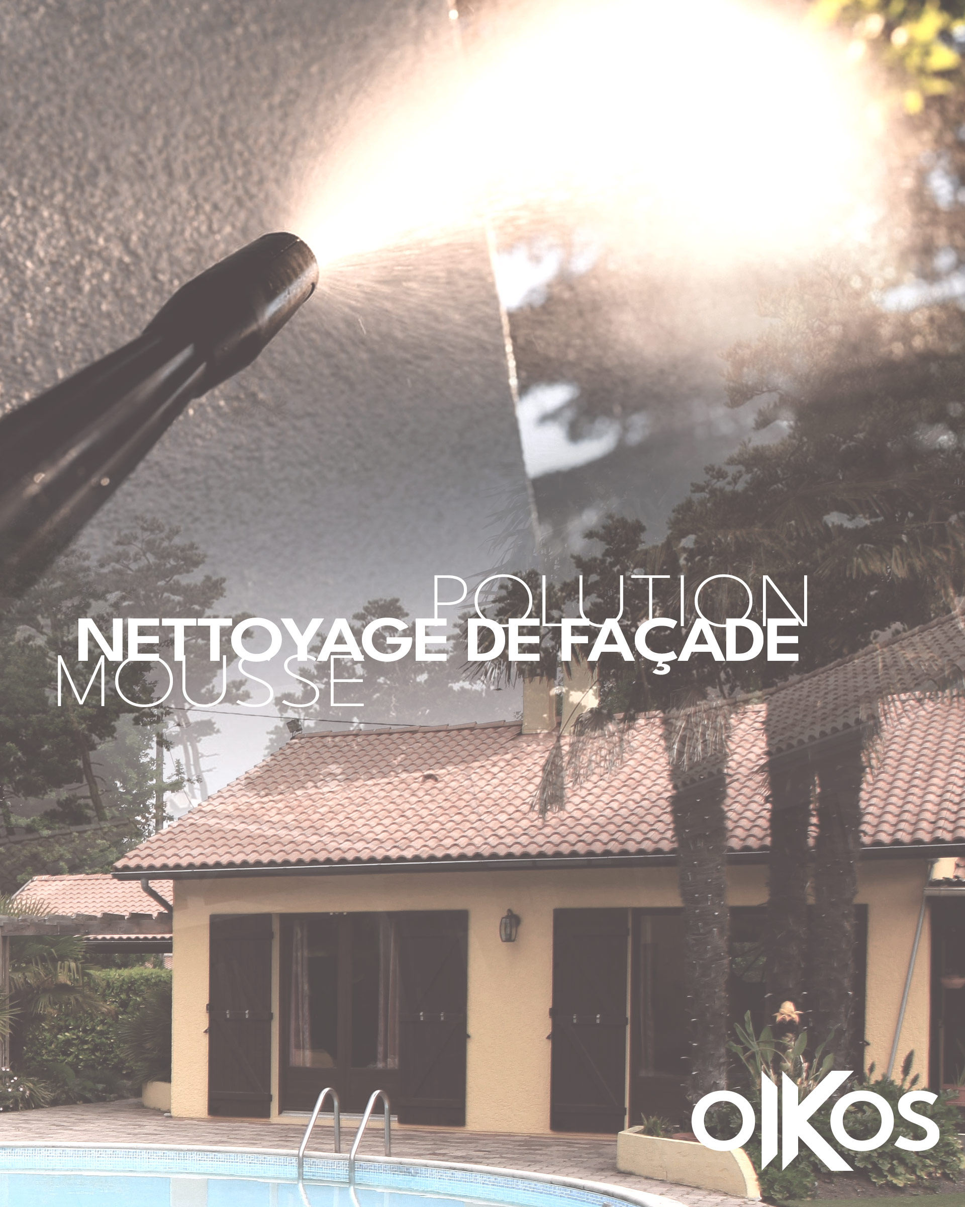 OIKOS TOITURE - NETTOYAGE DE FACADE - CHARPENTE